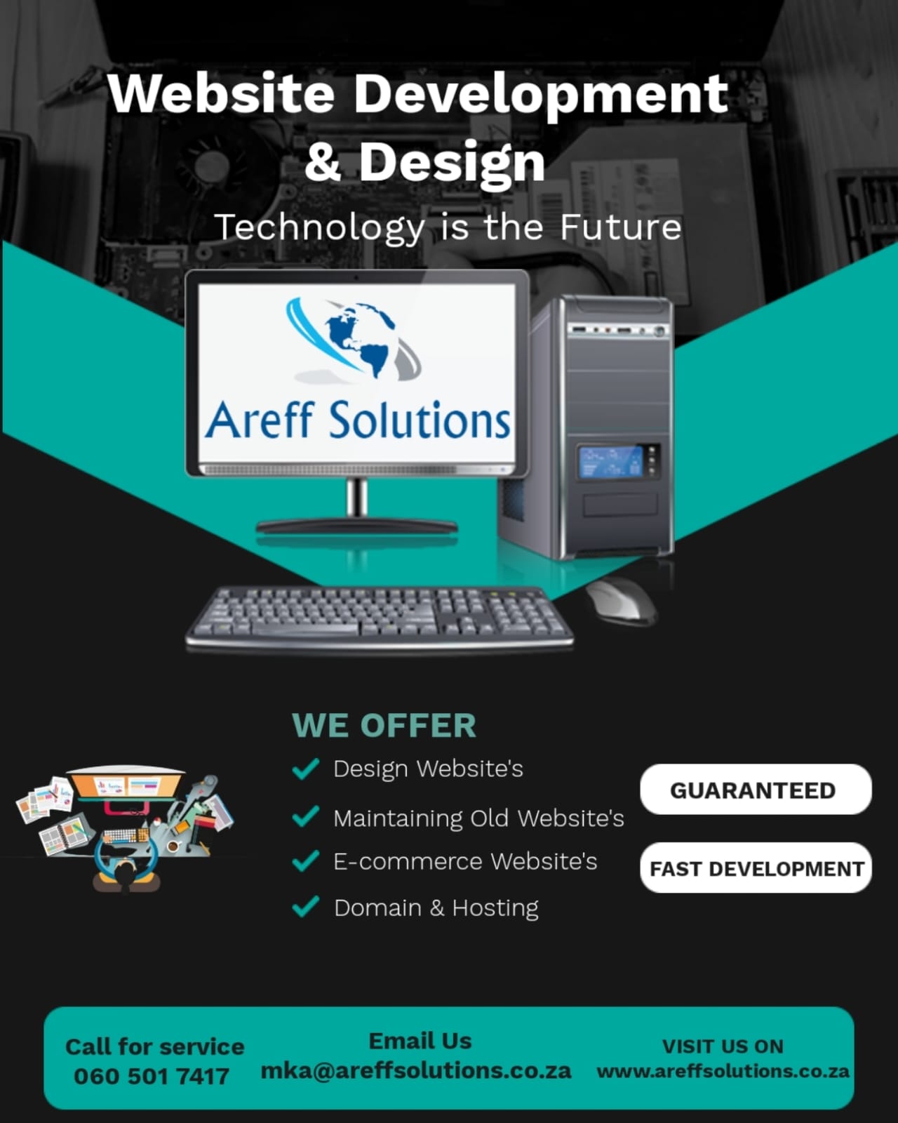 Areff Solutions Advert